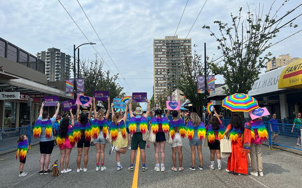 We're proud to say Earls is a place for everyone, and we celebrated the 2SLGBTQIA+ community by flying high as one at the 2023 Vancouver Pride Parade.